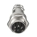 Excellway GX16 16mm 7 Pin Male & Female Diameter Wire Panel Connector Circular Connector