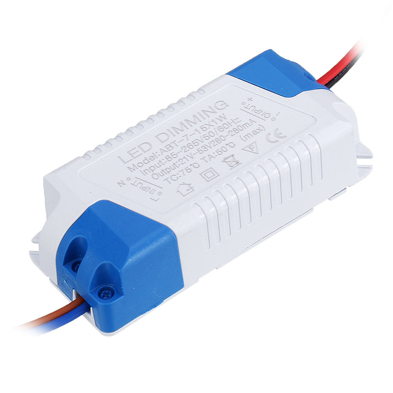 7W 9W 12W 15W LED Non Isolated Modulation Light External Driver Power Supply AC90-265V Constant Current Thyristor Dimming Module