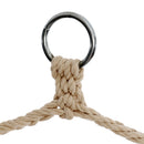 Outdoor Hammock Chair Hanging Chairs Swing Cotton Rope Net Swing Cradles Kids Adults Swing Seat Cha