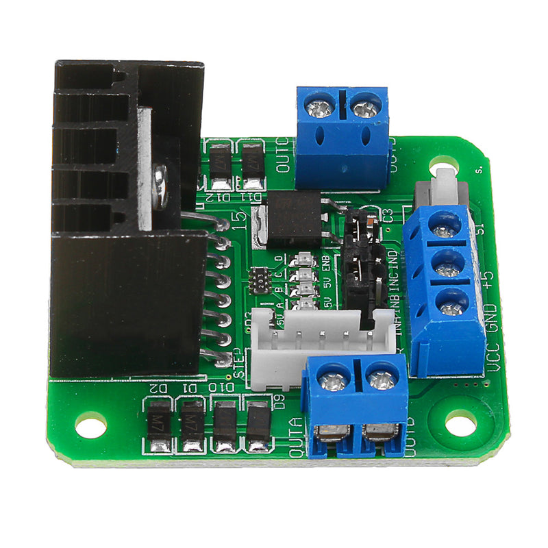 5pcs L298N Double H Bridge Motor Driver Board Stepper Motor L298 DC Motor Driver Module Green Board