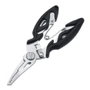 Stainless Steel Fishing Pliers Grip Fish LIp Gripper Fishing Tackle Fishing Tools w/ Sheath Lanyard Holder