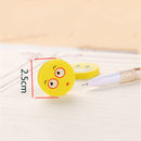 4Pcs Mini Cute Cartoon Kawaii Rubber Different Face Expression Eraser For Kids Gift School Supplies Korean Papelaria