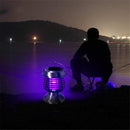 Bakeey Electric Shock Lighting Outdoor Household LED Mosquito Repellent Portable Solar Energy Mosquito Killer