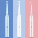 6 Gears Vibration Electric Toothbrush Powerful USB Charge IPX7 Waterproof Electronic Whitening Teeth Brush