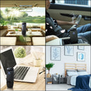AUGIENB HEPA Ioniser Car Air Purifier Portable Humidifier Oil Aroma Diffuser