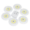 1/3/6pcs LED Wireless Stick On  LED Tap Light Bright Remote Battery Cabinet Closet Night Lamp