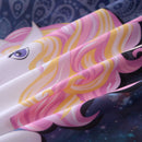 3 PCS Bedding Sets Unicorn And Campanula Quilt Cover Pillowcase For Queen Size