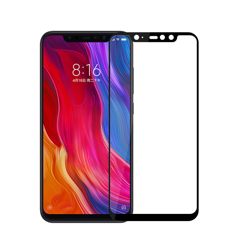 Bakeey Magnetic Adsorption Flip Protective Case+MOFI Tempered Glass Screen Protector + Bakeey Lens Protector for Xiaomi Pocophone F1