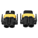 2PCS H8 H9 H11 880 881 Female Bulb Terminals Connectors Male HID Xenon Light Socket Plug Set