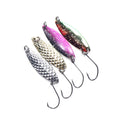 ZANLURE 4pcs 3g Fishing Lure Fishing Hook Lifelike Hard Bait Fishing Accessories