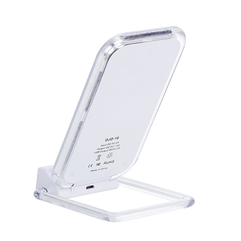Bakeey Qi 3 Coils Fast Wireless Charger Holder with 2 USB for iPhone X 10 8 8 Plus Samsung S8