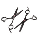 6'' Professional Hairdressing Hair Scissors Hair Cutting Thinning 2X Set Barber Shear