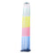 ZANLURE 14ft 4.2m Upgrade Hand Cast Fishing Net Colorful Bait Strong Nylon Line Full Spread