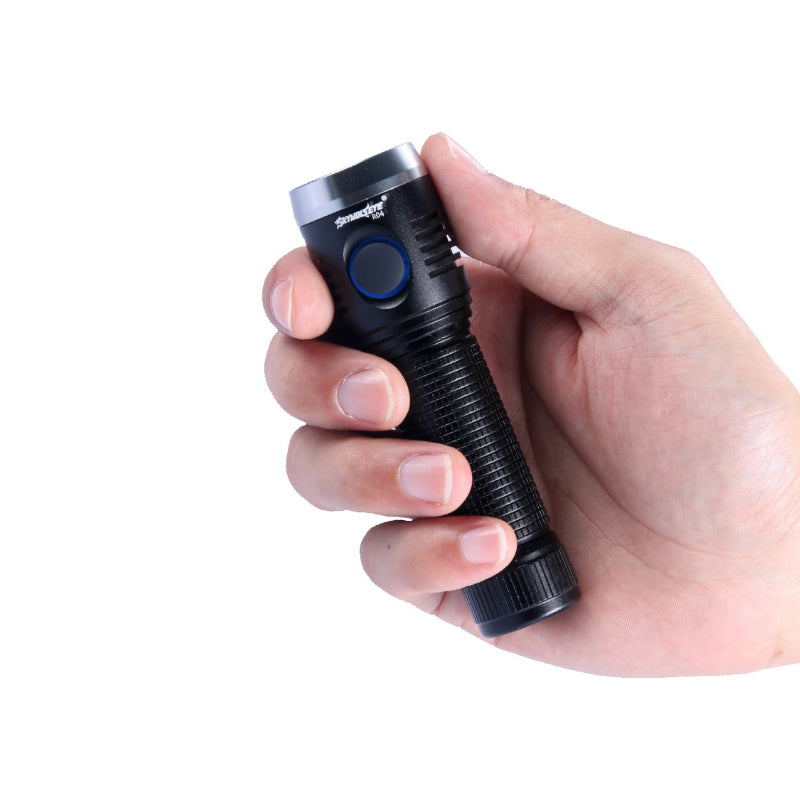 SKYWOLFEYE 500 Lumens Flashlight 18650 Battery 3 Modes LED Work Light USB Rechargeable Emergency Lantern