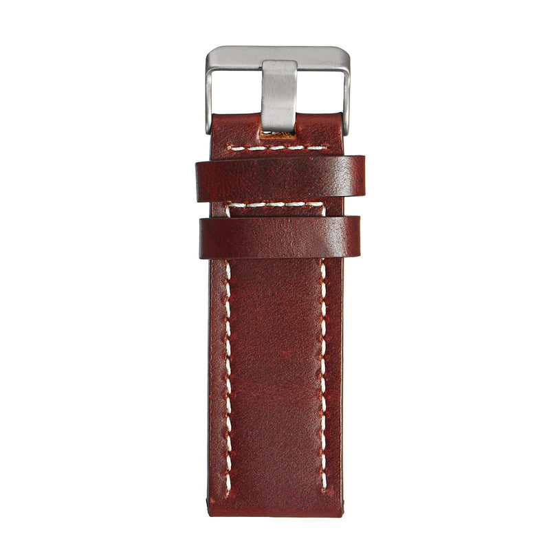 Replacement Leather Wrist Strap Watch Band with Tool For Garmin Fenix 3/5 5X 5S