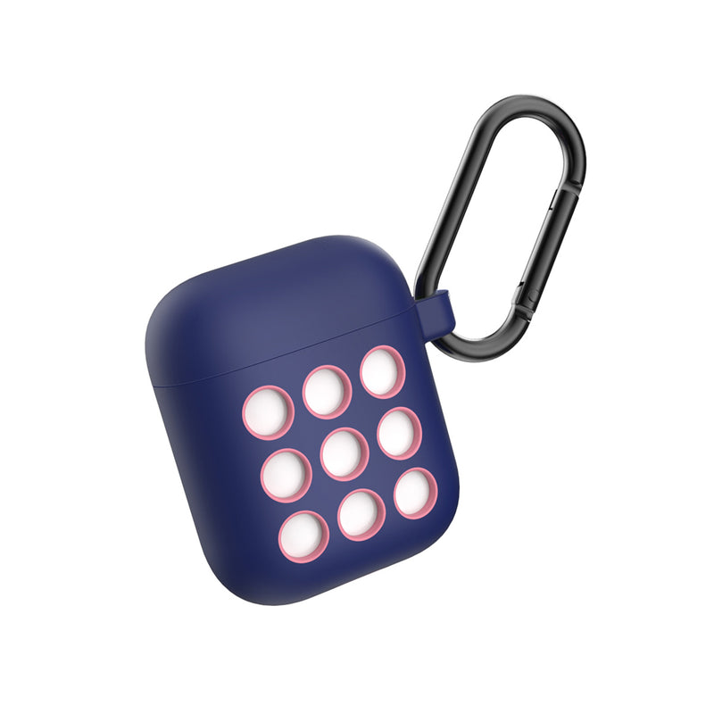 Portable Liquid Silicone Storage Case Headphones Cover For Apple AirPods 1/2 bluetooth Earphone