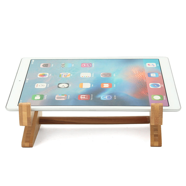 Multifunctional Wooden Detachable Desktop Stand Holder for Macbook Laptop Tablet Phone Keyboard
