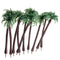 10PCS Mini Artificial Trees Coconut Tree Plant Home Office Party Decorations Gift PVC