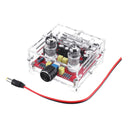 XH-A201 HiFi 6J1 Tube Preamplifier Board Class A Amplifier Audio Finished Board Pre-amp with Crystal Shell