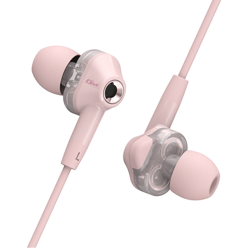 Edifier GM360 Dual Dynamic L Bend Wired 3.5mm Gaming In-ear Earphone Headphone with Mic