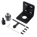 Machifit DC 12V Lathe Press 795 Motor With Drill Chuck and Mounting Bracket or 24V 15A 360W Power Convertor