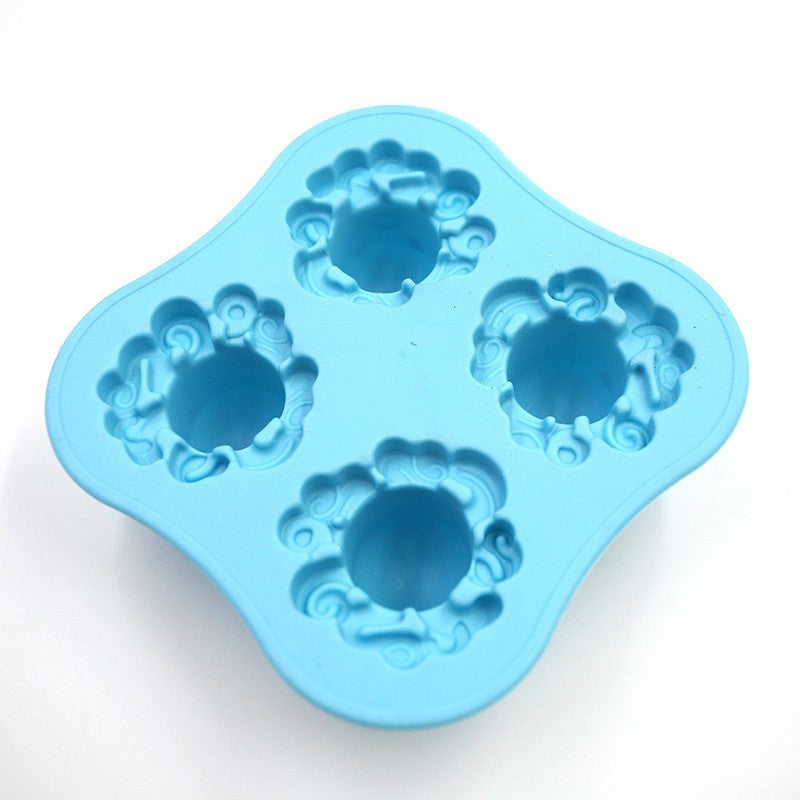 Funny New Tricks Party Drinking Silicone Ice Mold Tray 3D Octopus DIY Freeze Chocolate Molds