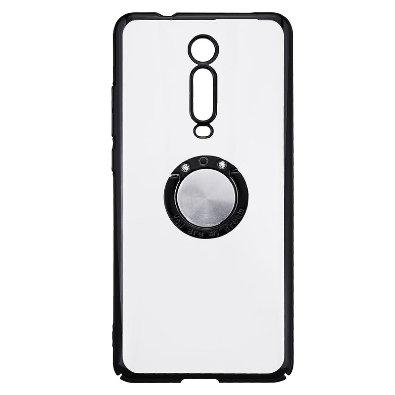 Bakeey Shockproof Plating With Ring Holder Hard PC Back Cover Protective Case for Xiaomi Mi 9T / Xiaomi Mi 9T Pro / Redmi K20 / Redmi K20 PRO