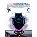 Bakeey 15W Qi Wireless Charger Infrared Induction Clamp Dashboard Air Vent Car Phone Holder For 4.0-6.5 Inch Smart Phone