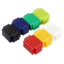 35pcs 7colors ZY-25 Mini Solderless PCB Circuit Test Breadboard