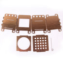 BBQ Cooking Stove Outdoor Stainless Steel Grill Mini Portable Wood Camping Wood-burning Stove