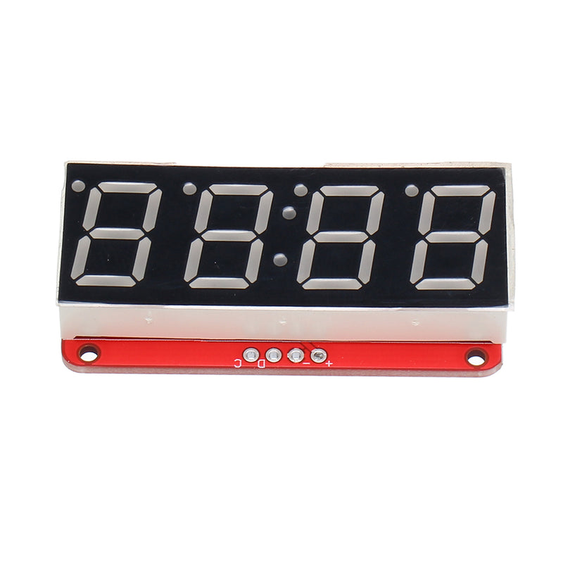 4-bit 0.56 Inch 7-segment LED Digital Tube Module I2C Control 2-line Control HT16K33 LED Display Module