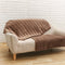 Universal Seater Slipcover Sofa Pad Cover Towel Protective Furniture Decor Brown