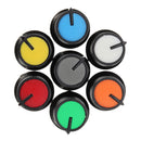 10Pcs Red/Blue/Orange/Grey/Green/White/Yellow Plastic For Rotary Taper Potentiometer Hole 6mm Knob
