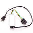 4 Pin Lights Fault Elimination Decoder Wiring Harness With Standard Flat Connector Y-splitter For Trailer
