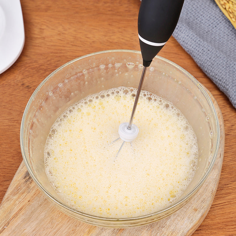 Milk Frother Electric Egg Beater USB Charging Mixer for Coffee Drink Portable