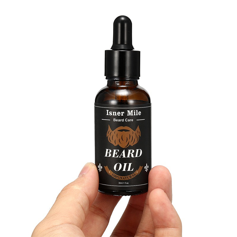 1 Set Shaving Tool Barber Oil Brush Comb Wax Balm for Men Barber Shop Home Use Razor Shaver