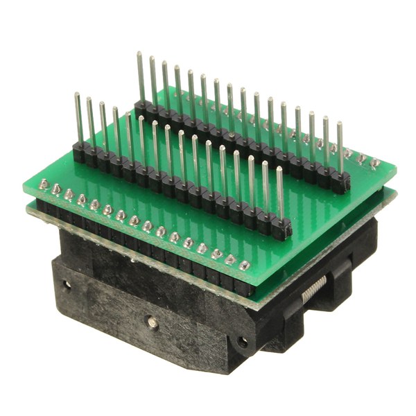 Flap QFP32 TQFP32 PQFP32 TO DIP32 Programmer Socket Adapter Universal Converter