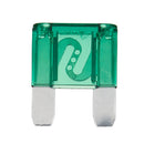 Inline Blade Car Fuse Holder Weatherproof 8AWG Wire with Max 30A AMP Green Fuse