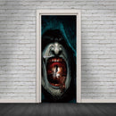 Miico MT009 3D Door Sticker Halloween Sticker Room Decoration Removable Wall Stickers
