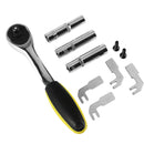 3pcs Extruder Nozzle Hexagon Sleeve Brushing 7mm 8mm 9mm + 1pc Wrench Tool Removal Kit Set for Prusa I3 3D Printer