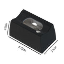 AC85-250V 4A S14D Black Lamp Holder Mirror Wall Light Socket Base Bulb Adapter