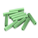 Suleve M3AS17 50Pcs M3 25mm Knurled Standoff Aluminum Alloy Anodized Spacer