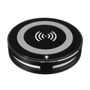 9V Qi Standard Wireless LED Fast Charger Desktop Pad for iPhone 8 X Plus S8 S9 Note 8