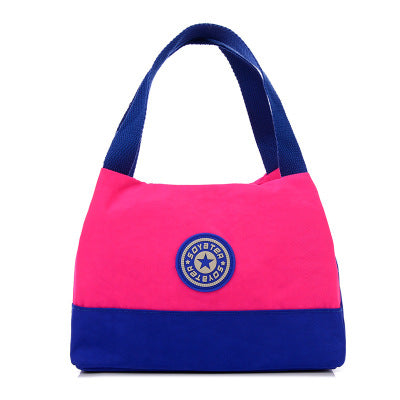 Fashion Portable Insulated Polyester lunch Bag Thermal Food Picnic Lunch Bags