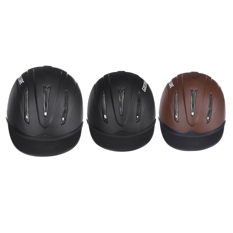 Horse Riding Hat Helmet Cap Adjustable Breathable Safety Head Protector Adult