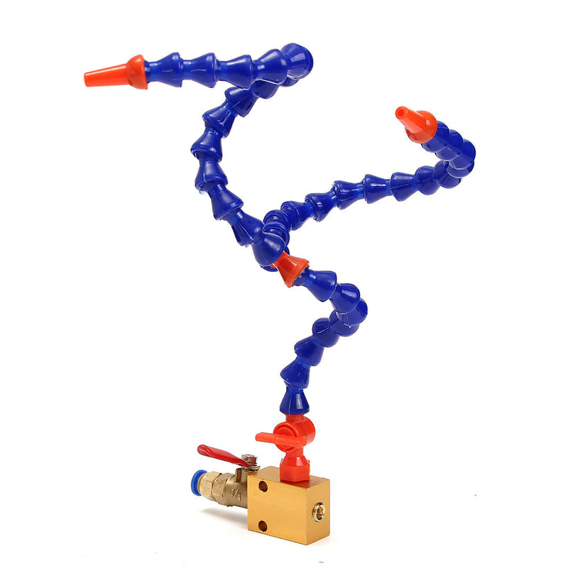 Bidirection Mist Coolant Lubrication Spray System for 8mm Air Pipe CNC Lathe Machine