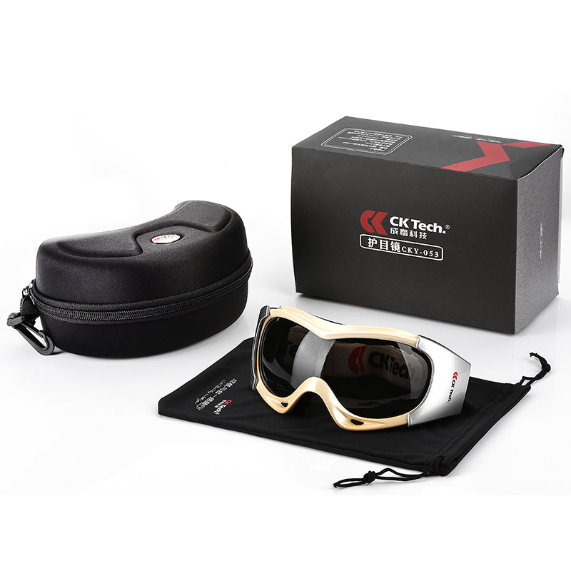 ANSI Anti Fog Windproof Safety Goggles Racing Sport Skiing Glasses CK Tech CKY-053JYT