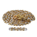 6 Type Titanium Steel Keel Self-protecion Arms Necklace Tactical Whip Waist Chain