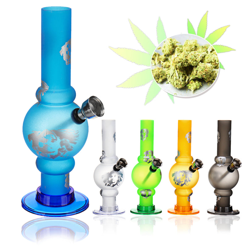 Acrylic Hoo kah Pipe Water Pipe Plastic Translucent 155mm Height