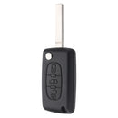 Car 3 Buttons Key FOB Remove Case Shell With Blade For Citroen Berlingo